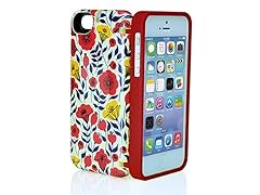 iPhone 5/5s Case with Hinged Back - Floral