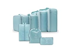 7-Piece Compression Travel Packing Cubes