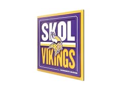 YouTheFan NFL Vikings Slogan Series Wall Art