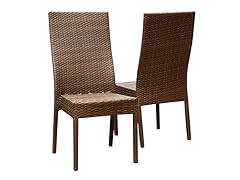 Sutton Outdoor Wicker Dining Chair Set