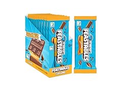 Feastables Caramel Choc Bar 10ct 2.1oz