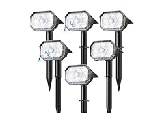 Brightown 6 Pack Solar Motion Lights Outdoor