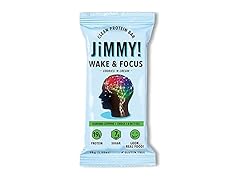Jimmy! Jimmy! Boosted Clean Protein Bars, Wake