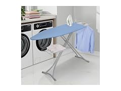 Ironing Board 48" x 18" with Iron Holder, Adjustable