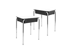FDP 18" x 24" Belly Curve Classroom Open Front Desk Whiteboard