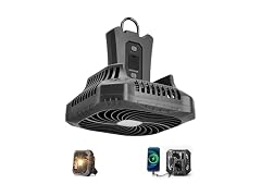 Odoland Hanging Camping Fan W/ LED