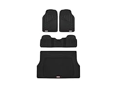 Motor Trend FlexTough Full Set Floor Mats