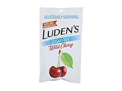 Luden's Soothing Throat Drops, Sugar Free Wild Cherry