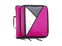 Case-it School Zipper Binder, 2-Inch