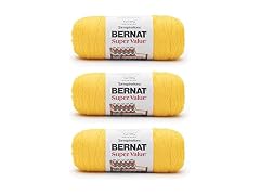 Bernat Super Value Sunshine Yarn - 3 Pack