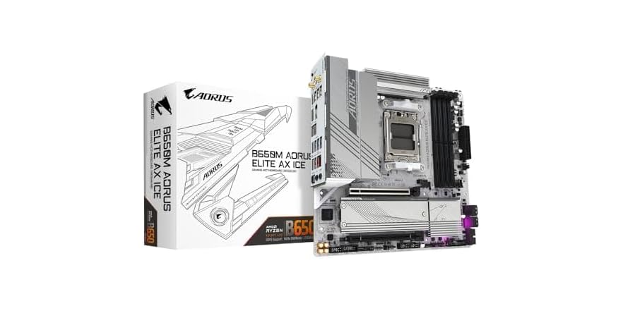 Gigabyte B650M GAMING X AX AMD Motherboard