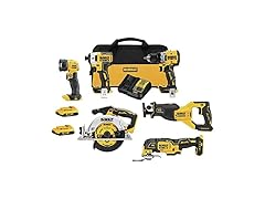 DEWALT DCK648D2 20V MAX* XR Cordless Combo Kit