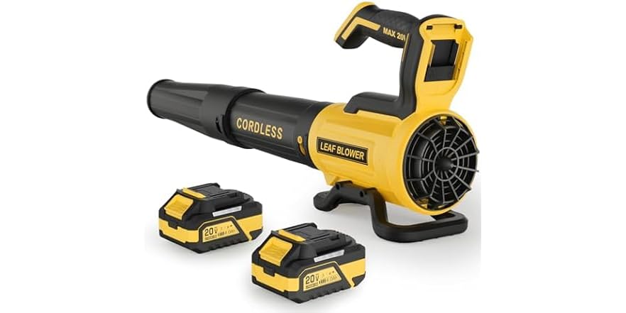 Vinchest Cordless Leaf Blower Deal at Woot: Only $49.99