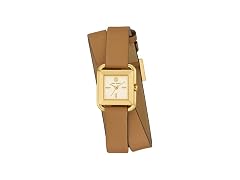 Tory Burch Women's The Kira Brown Leather Watch
