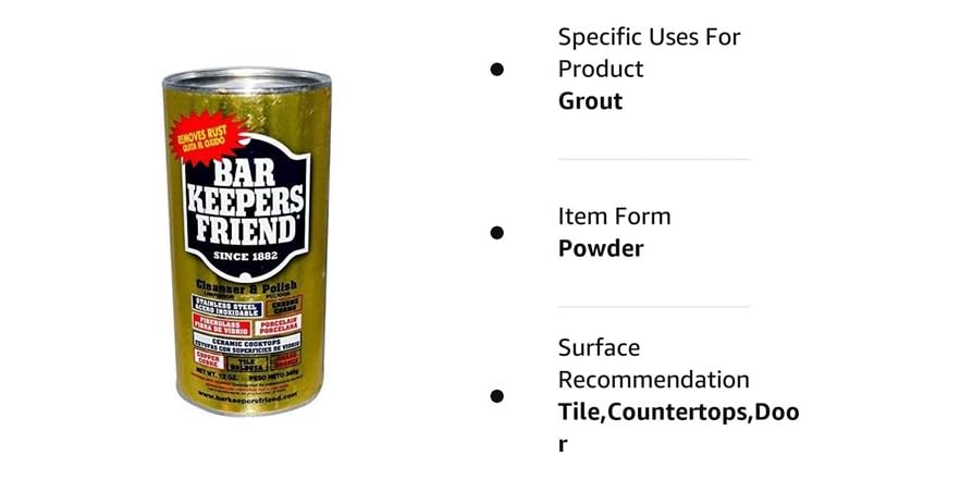 Bar Keepers Friend Soft Cleanser Liquid New Improved Formula 13 oz