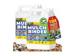 Jdiction 2 Gallon Mulch Binder for Landscaping