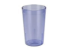 Winco Pebbled Tumblers, 12-Ounce, Blue