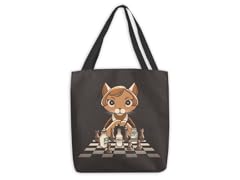 "The Cat's Gambit" Medium Tote Bag