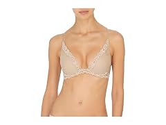 Natori Womens Feathers Contour Plunge Bra
