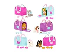 Pucci Pups - Collectible Puppy Set – 6 Toy Dogs