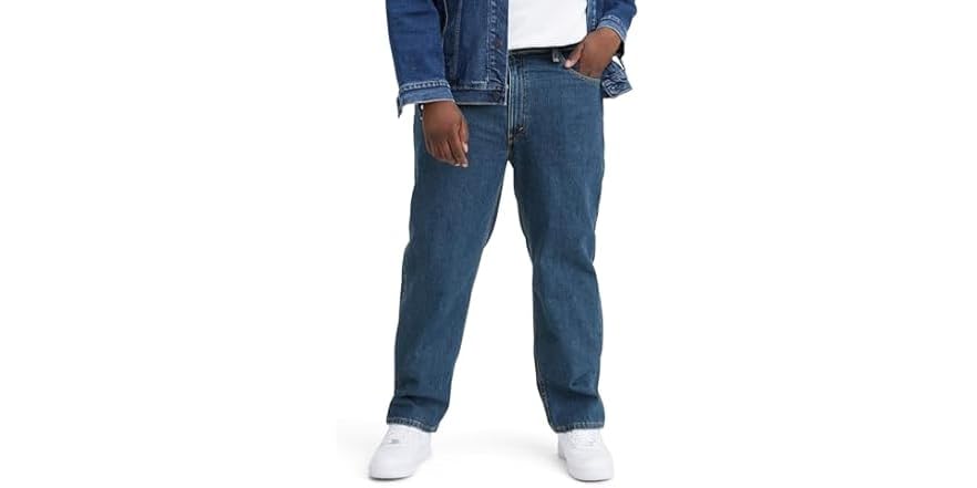 Jean Slim Garçon Levi's 550 Relaxed - Taille 14 - Occasion En Excellent état