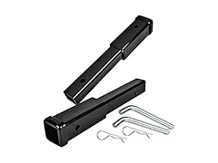 Zone Tech HI0001-2 Hitch Receiver Tube Extender 2 Pack