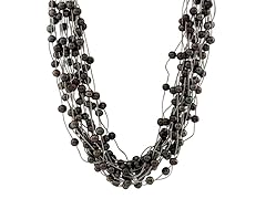 Splendid Pearls Multi Row Freshwater Pearl Necklace