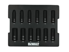 DEWALT DWMT45447 12pc 3/8 in. Metric Impact Socket