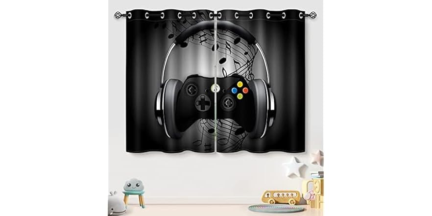 Aimego Gaming Blackout Curtains