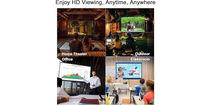 SCREENMAX Projector Screen with Stand