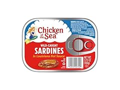 1CT Chicken of the Sea Sardines in Louisiana Hot Sauce