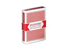 Red Deck Wide Size Plastic Coated