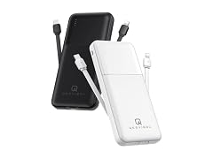 QESVIBOL 2-Pack 10000mAh Power Bank