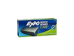Dry Erase Board Eraser, Soft Pile, 5 1/8