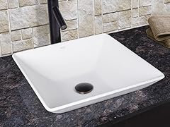 VIGO Matira Composite Vessel Sink and Dior Bathroom Vessel Faucet