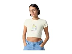 Samii Ryan Women Living My Best Life Baby Tee