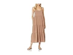 The Drop Women Britt Tiered Maxi Tent Dress