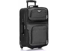 Travel Select Expandable Luggage, Gray 21"