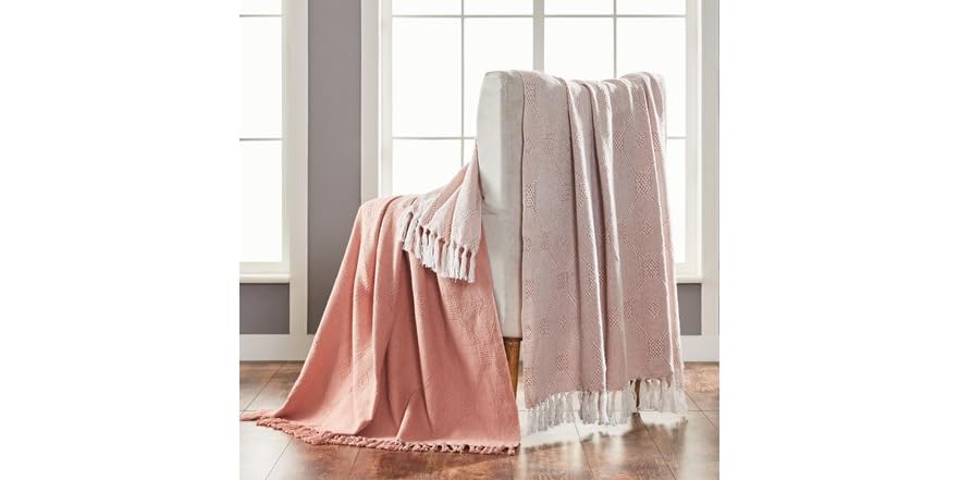 Modern Threads Chester Throw, 2pk