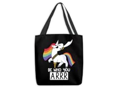Pirate Unicorn Medium Tote Bag