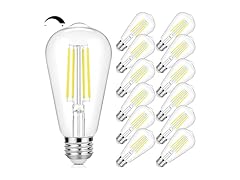 Vintage LED Edison Bulbs 60 Watt Equivalent Dimmable 7W