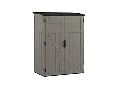Suncast 54 Cubic Ft. Vertical Resin Out