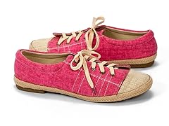 Muk Luks Paige Canvas Shoes, Solid Pink