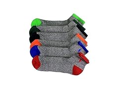Polo 6 Pack Quarter Sock Multi Color