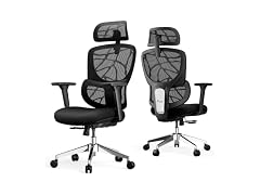 Jacia 400lb Mesh Office Chair - Black