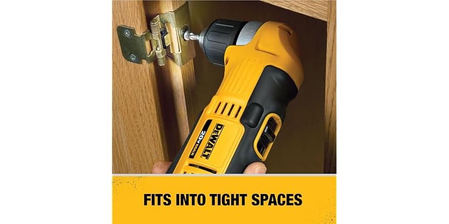 DEWALT DCD740B 20V MAX Li-Ion Right Angle Drill