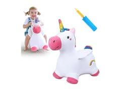 iPlay iLearn Plush Ride-On Unicorn