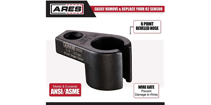 Offset Oxygen Sensor Socket Offset Oxygen Sensor Socket