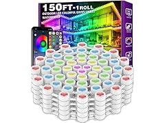 FBZ 150FT Permanent Outdoor RGB Lights