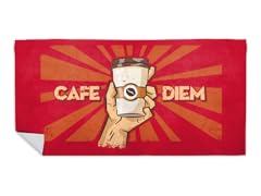 Coffee Day Beach Towel